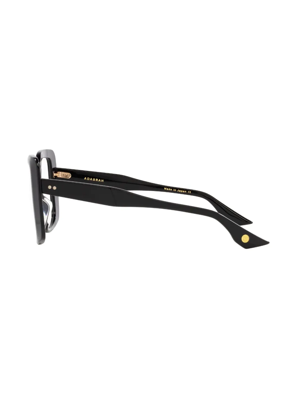Dita Eyewear アダブラ スクエアフレーム眼鏡 - ブラック - 画像4