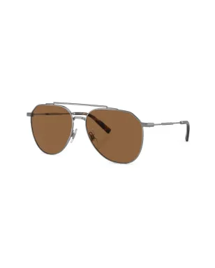 Dolce & Gabbana Eyewear パイロットフレーム着色サングラス - サムネイル2