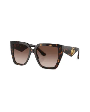 Dolce & Gabbana Eyewear べっ甲柄オーバーサイズフレームサングラス - サムネイル2