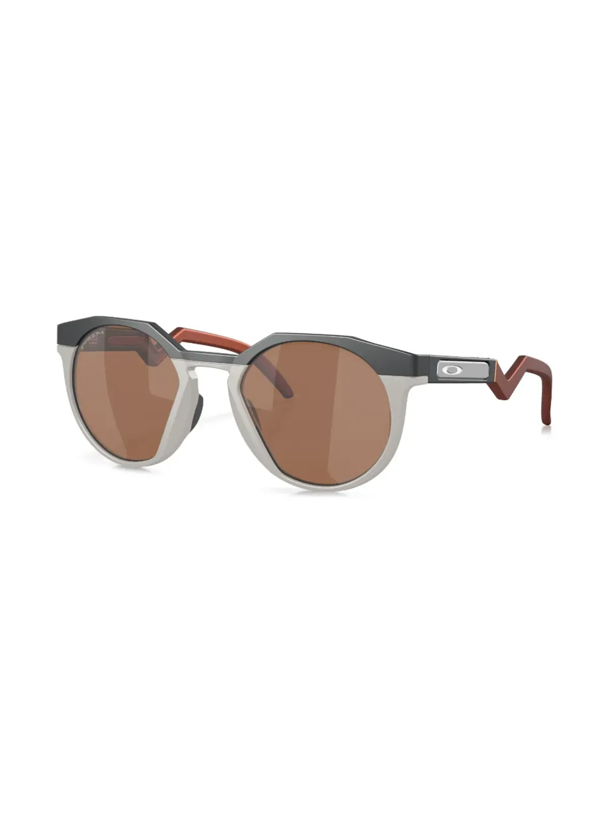 Oakley HSTN ラウンドフレーム サングラス（ブラック） - 画像2