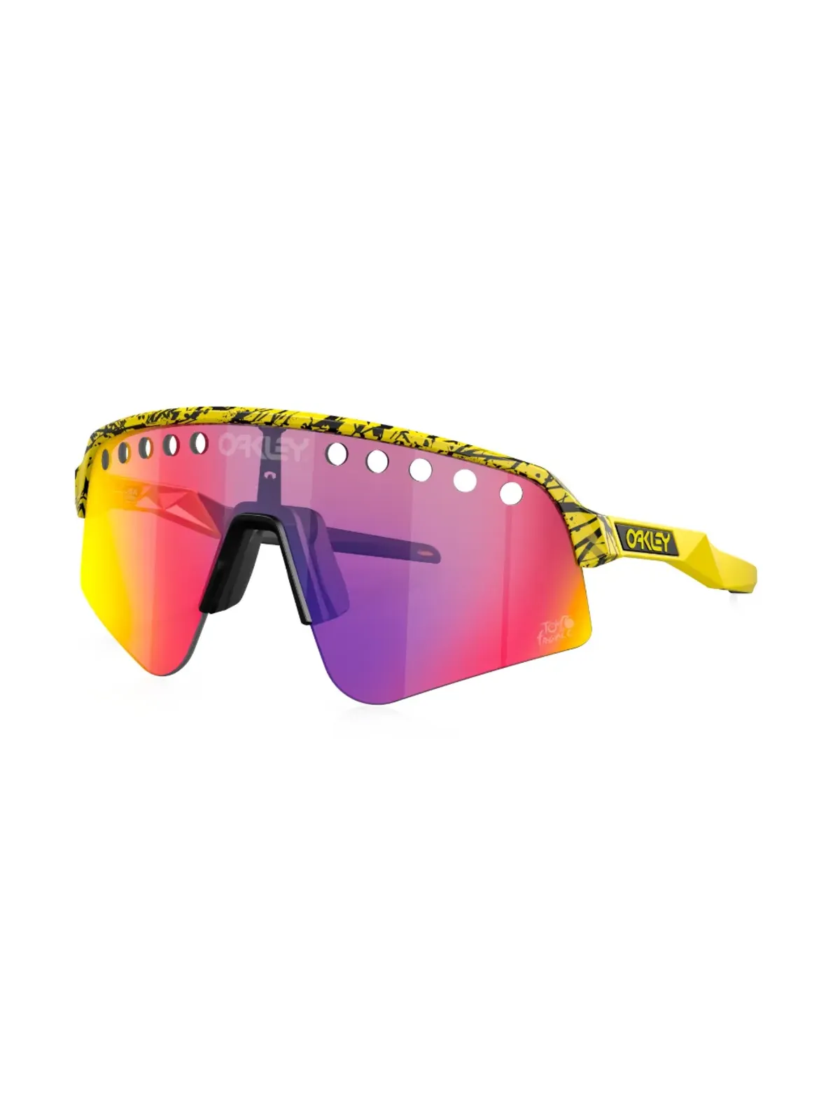 Oakley ツアー・デ・フランス Sutro Lite Sweep オーバーサイズフレーム サングラス - イエロー - 画像2
