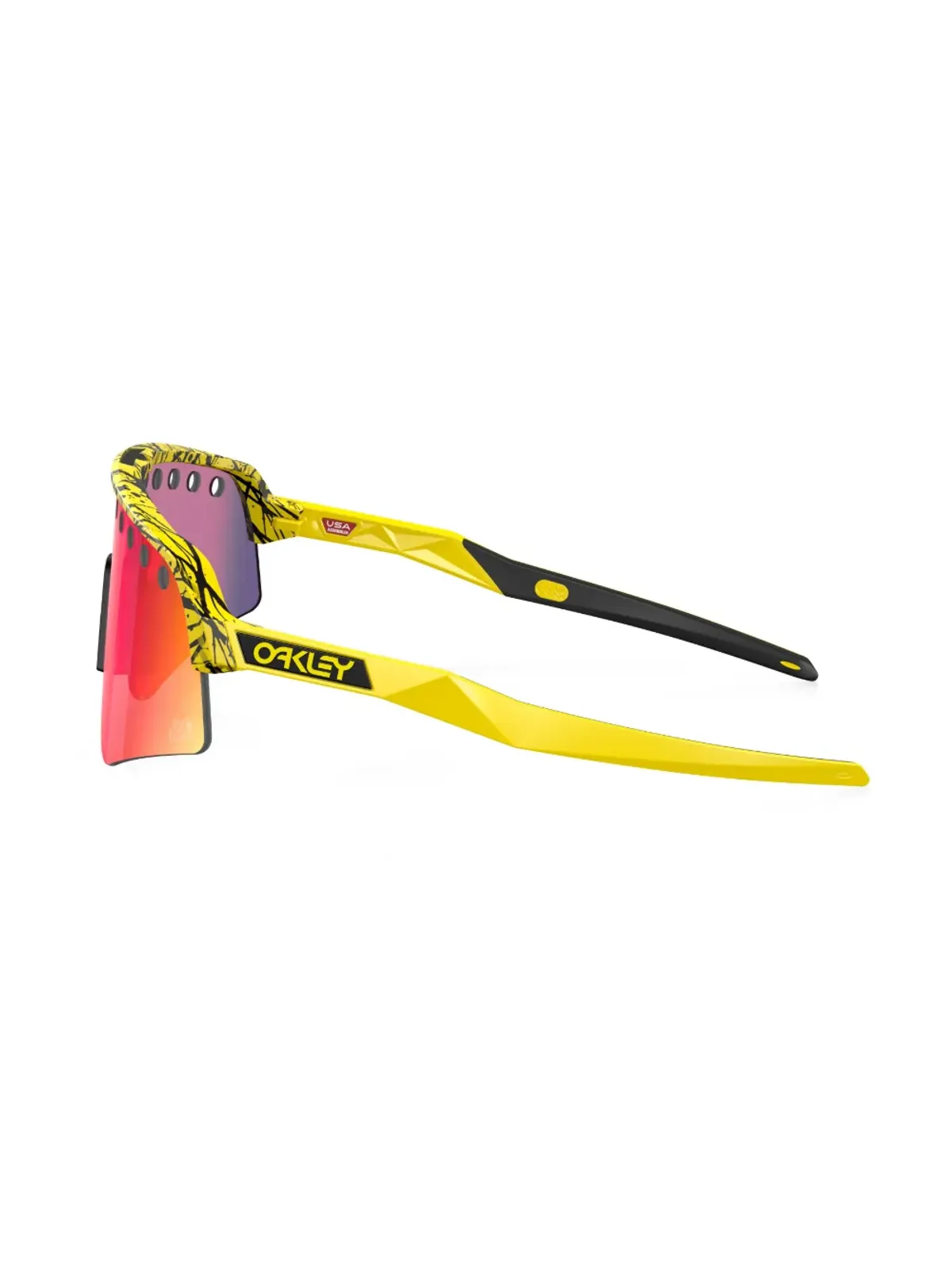Oakley ツアー・デ・フランス Sutro Lite Sweep オーバーサイズフレーム サングラス - イエロー - 画像3