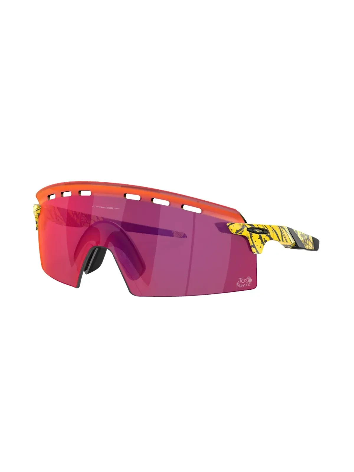 Oakley 2023 Tour De France Encoder Strike ベント付きオーバーサイズフレーム サングラス - イエロー - 画像2