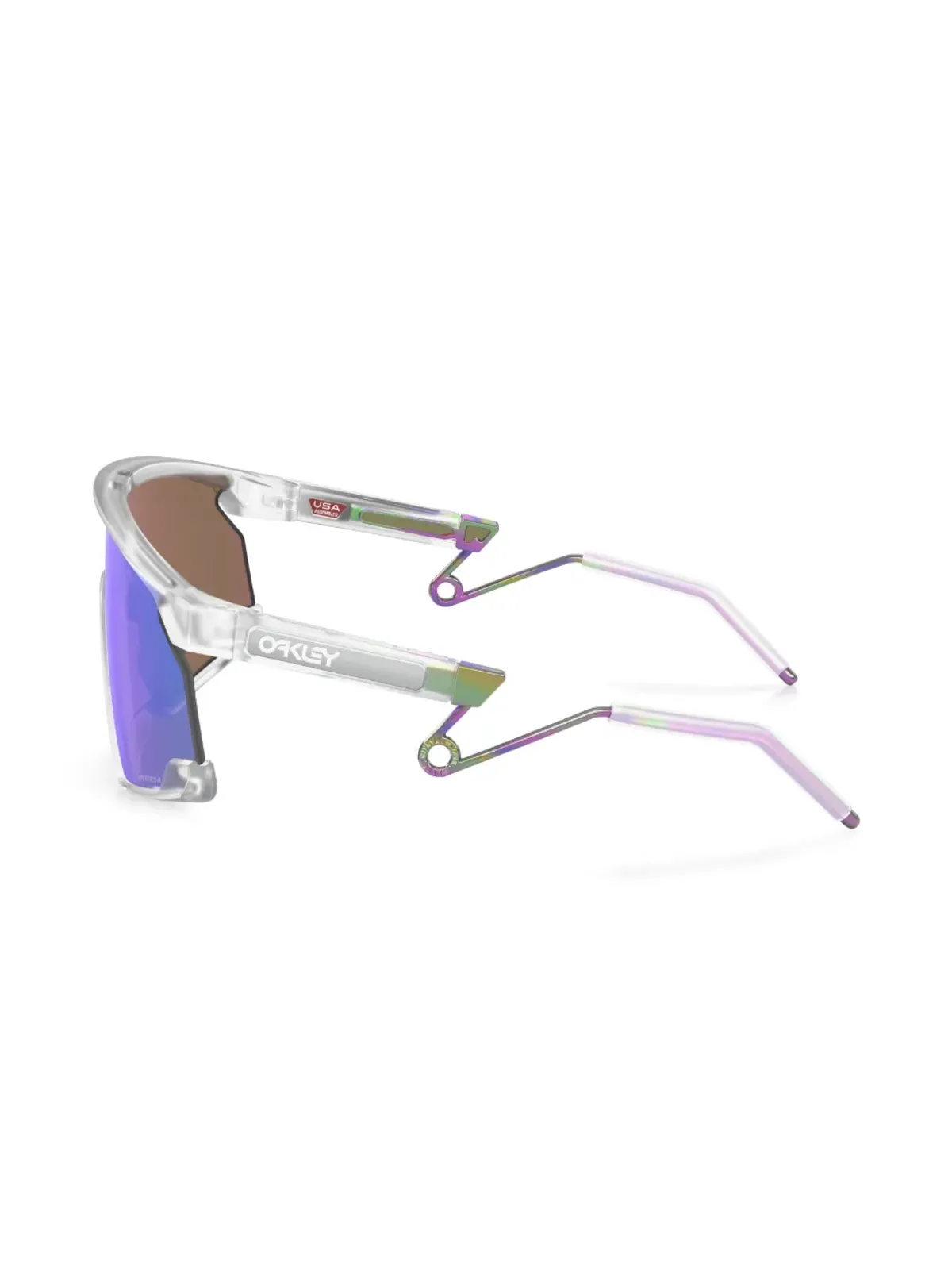 Oakley BXTR オーバーサイズフレーム サングラス - White - 画像3