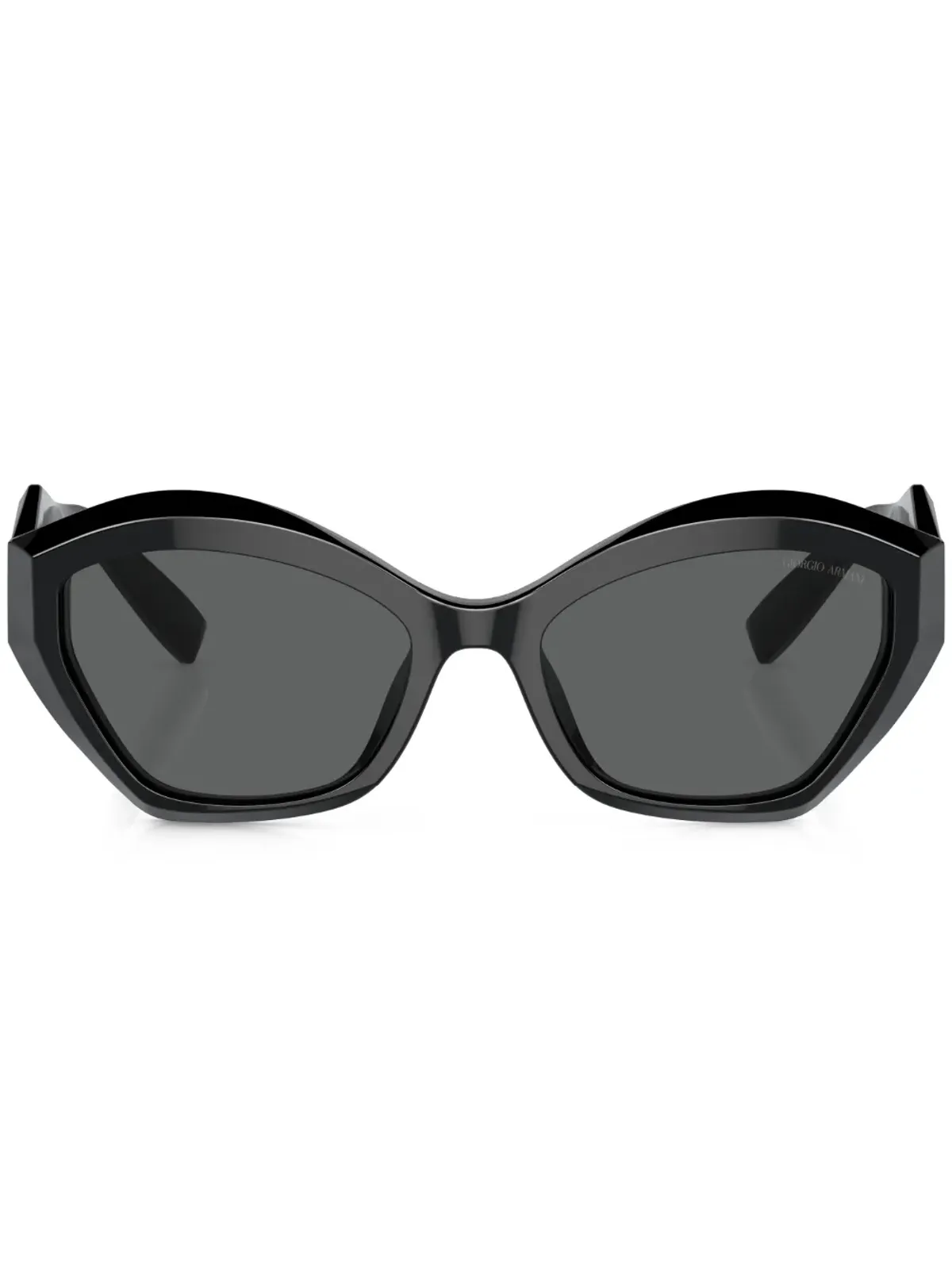 Giorgio Armani ロゴプレート付きティントレンズ サングラス - 画像1