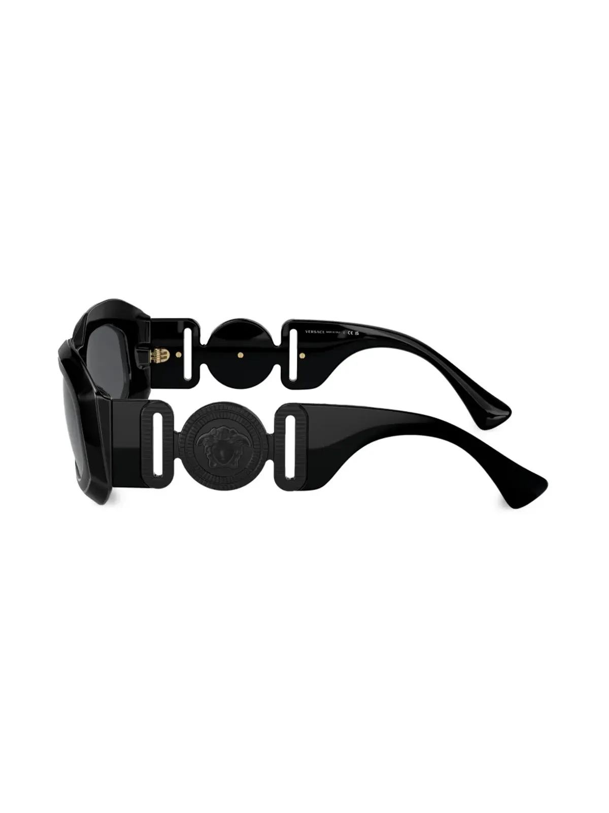 Versace Eyewear 幾何学フレームのティントサングラス - 画像3