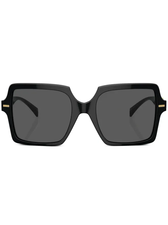 Versace Eyewear Versace Eyewear オーバーサイズスクエアフレームサングラスの商品画像