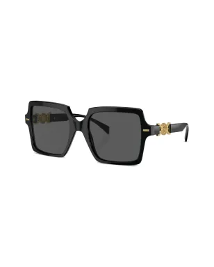Versace Eyewear オーバーサイズスクエアフレームサングラス - サムネイル2