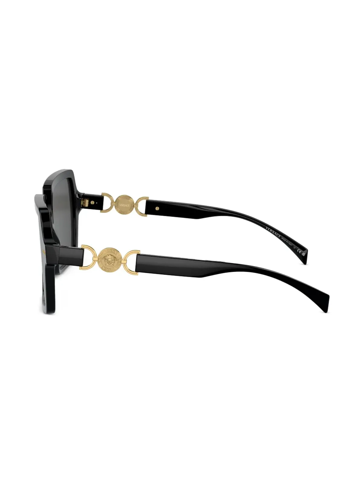 Versace Eyewear オーバーサイズスクエアフレームサングラス - 画像3