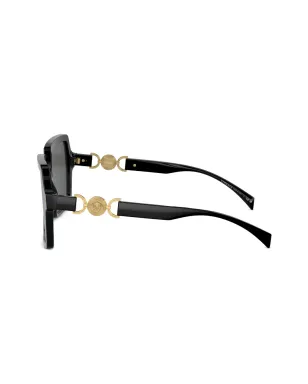 Versace Eyewear オーバーサイズスクエアフレームサングラス - サムネイル3
