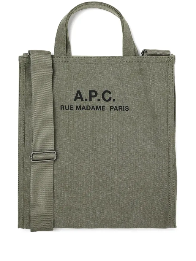 A.P.C. A.P.C. ロゴプリント トートバッグの商品画像