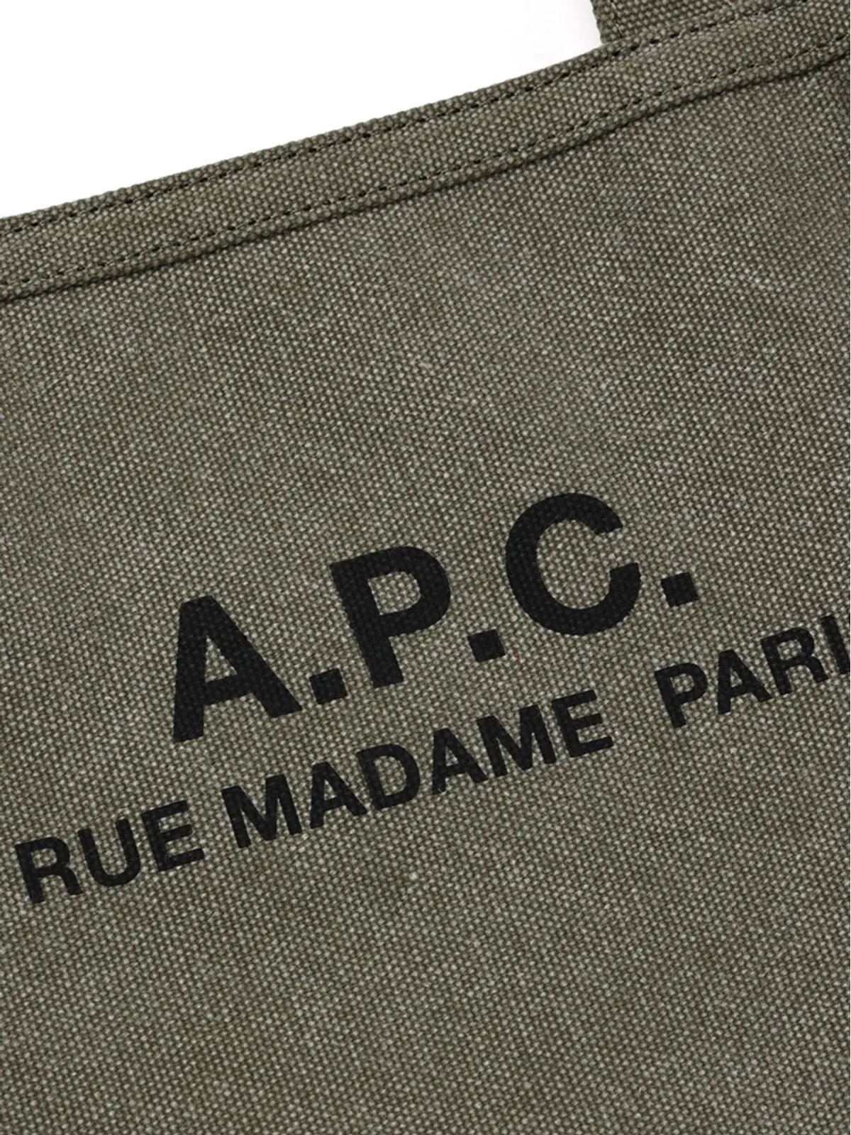 A.P.C. ロゴプリント トートバッグ - 画像4