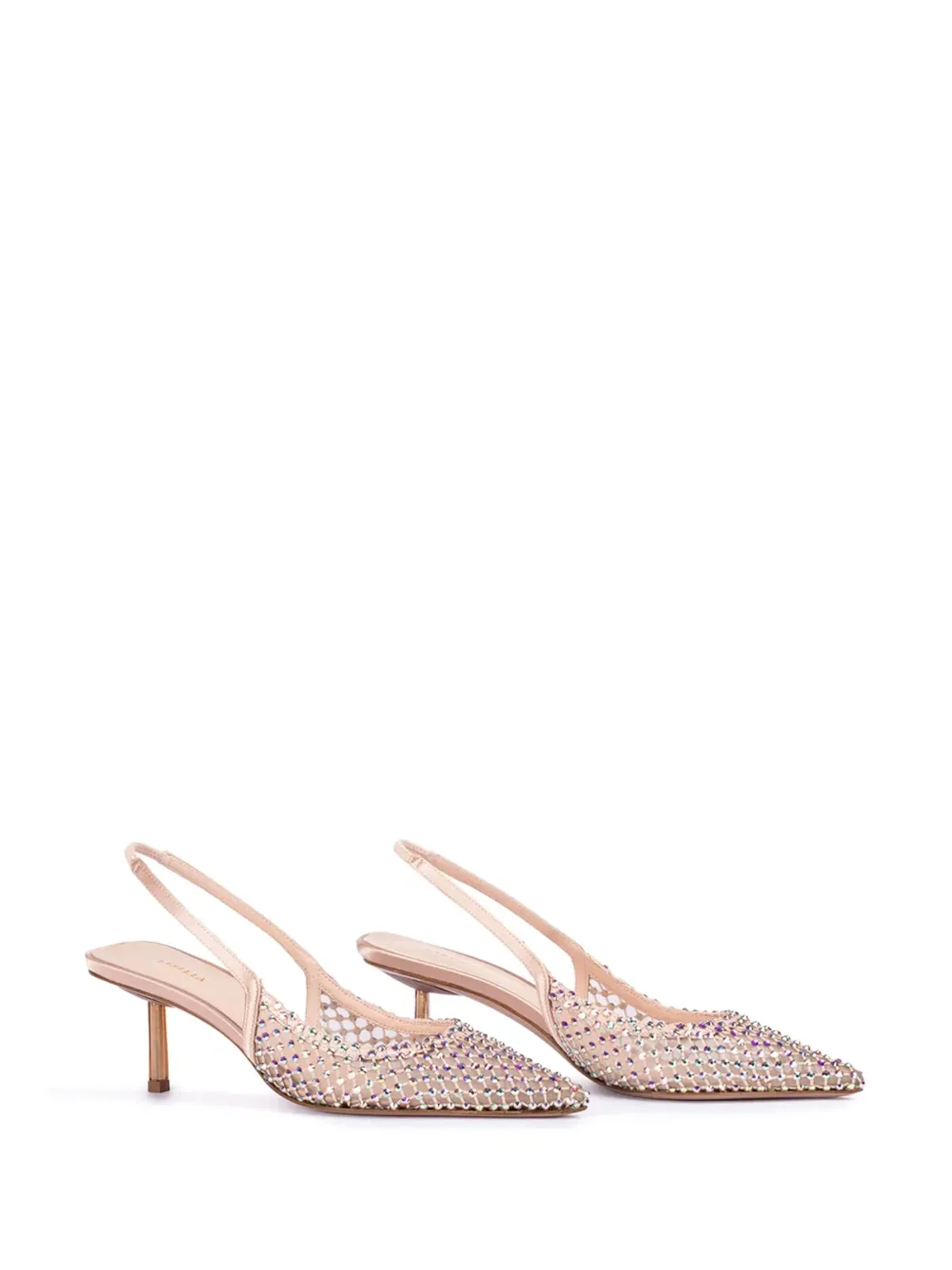 Le Silla Gilda crystal-embellished pumps - Pink - 画像2