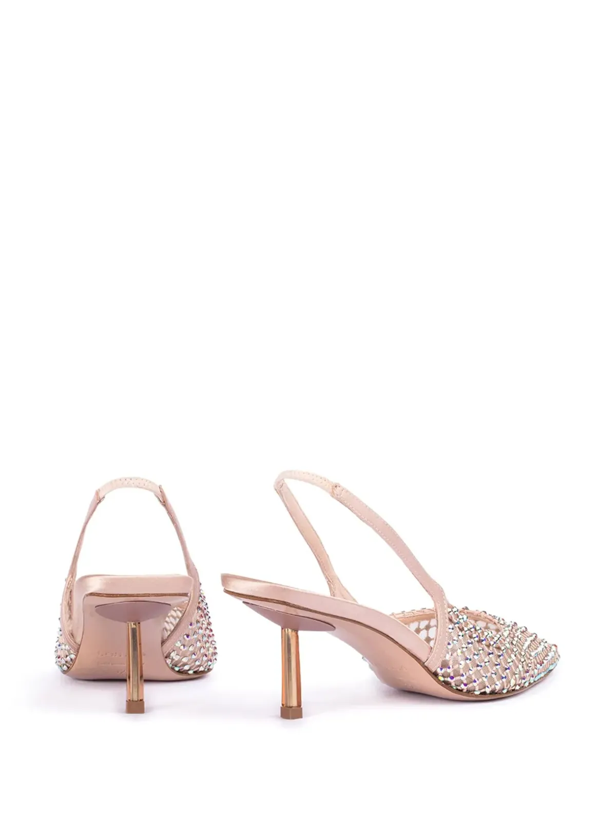 Le Silla Gilda crystal-embellished pumps - Pink - 画像3