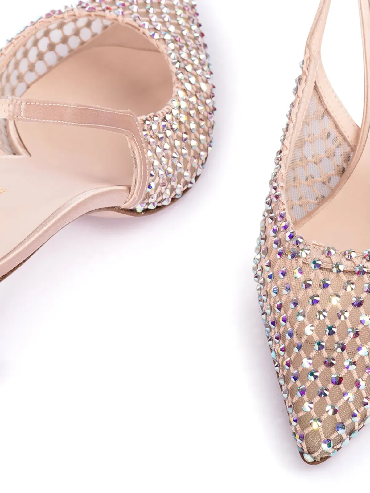 Le Silla Gilda crystal-embellished pumps - Pink - 画像4