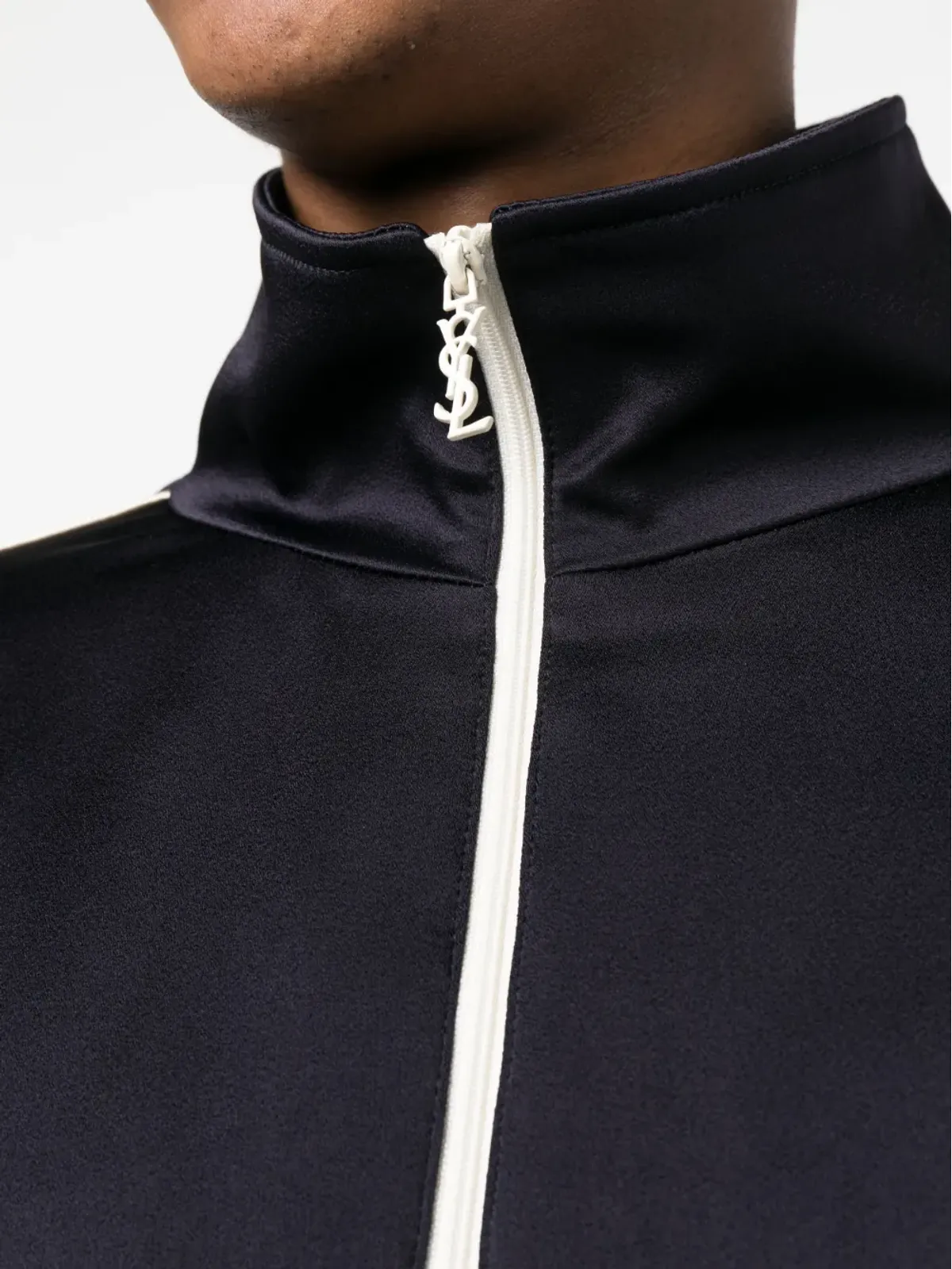 Saint Laurent ジップアップ ボンバー ジャケット - Blue - 画像5