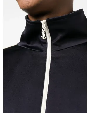 Saint Laurent ジップアップ ボンバー ジャケット - Blue - サムネイル5