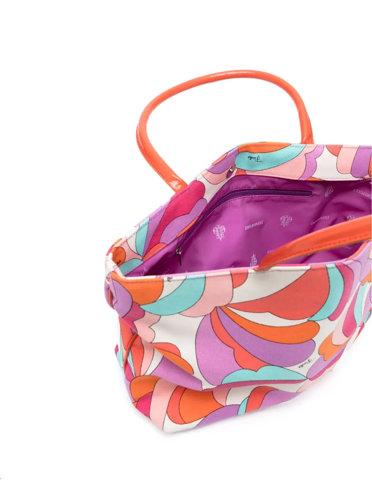 PUCCI Vintage ジオメトリックプリント トートバッグ - レッド - 画像5