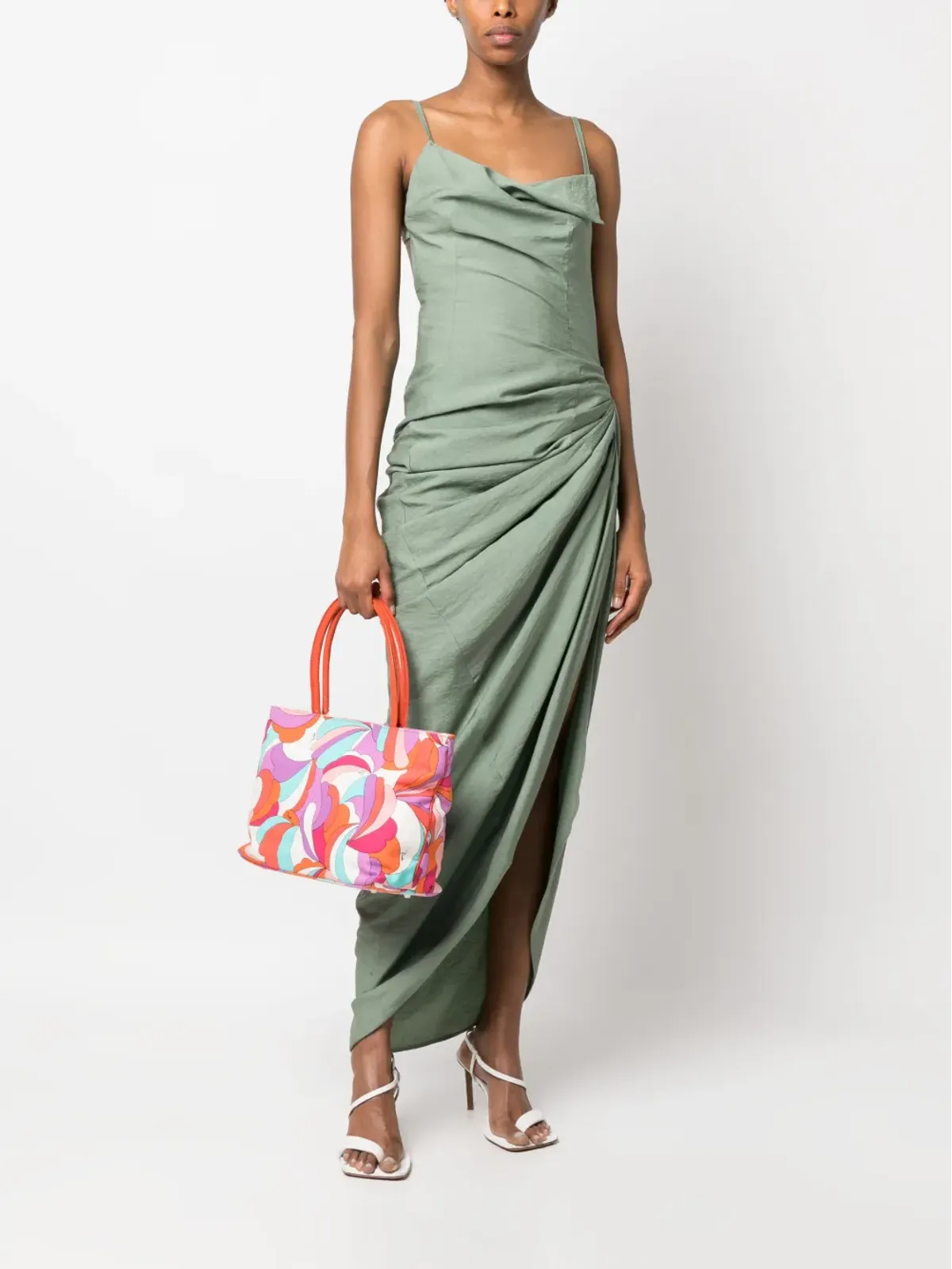 PUCCI Vintage ジオメトリックプリント トートバッグ - レッド - 画像2
