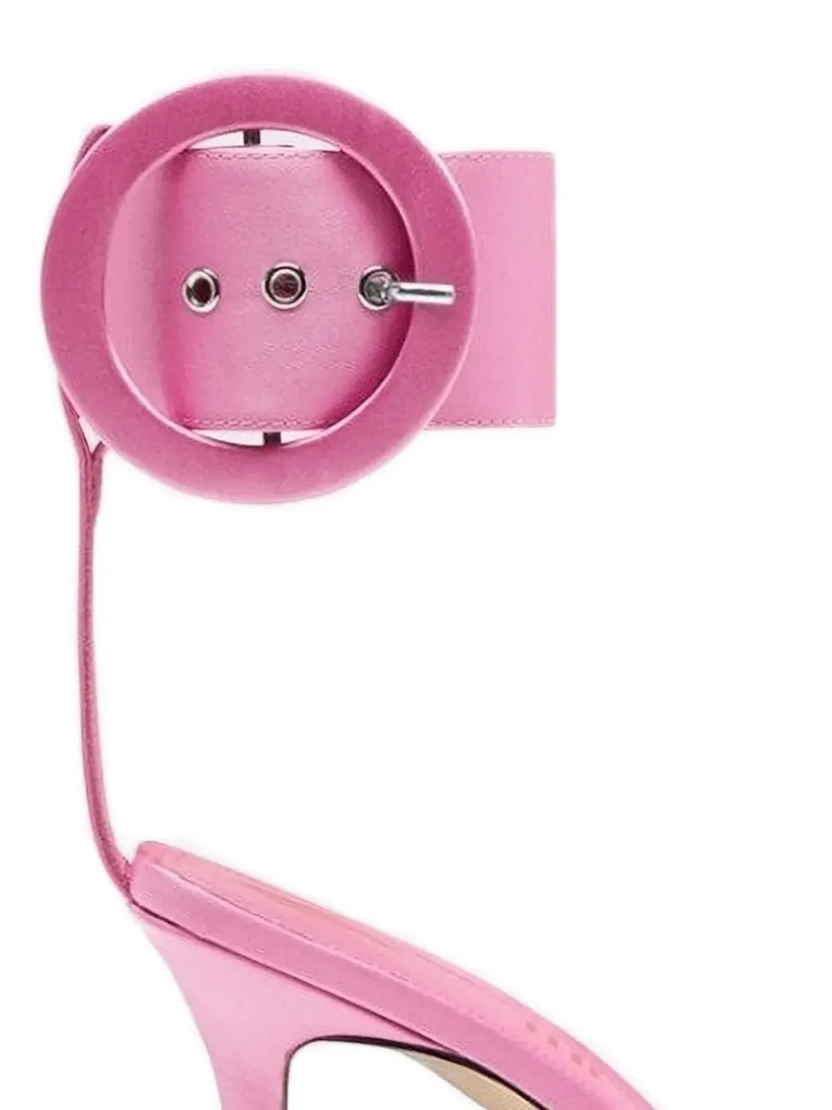 The Attico Last Night buckled-strap sandals - Pink - 画像2