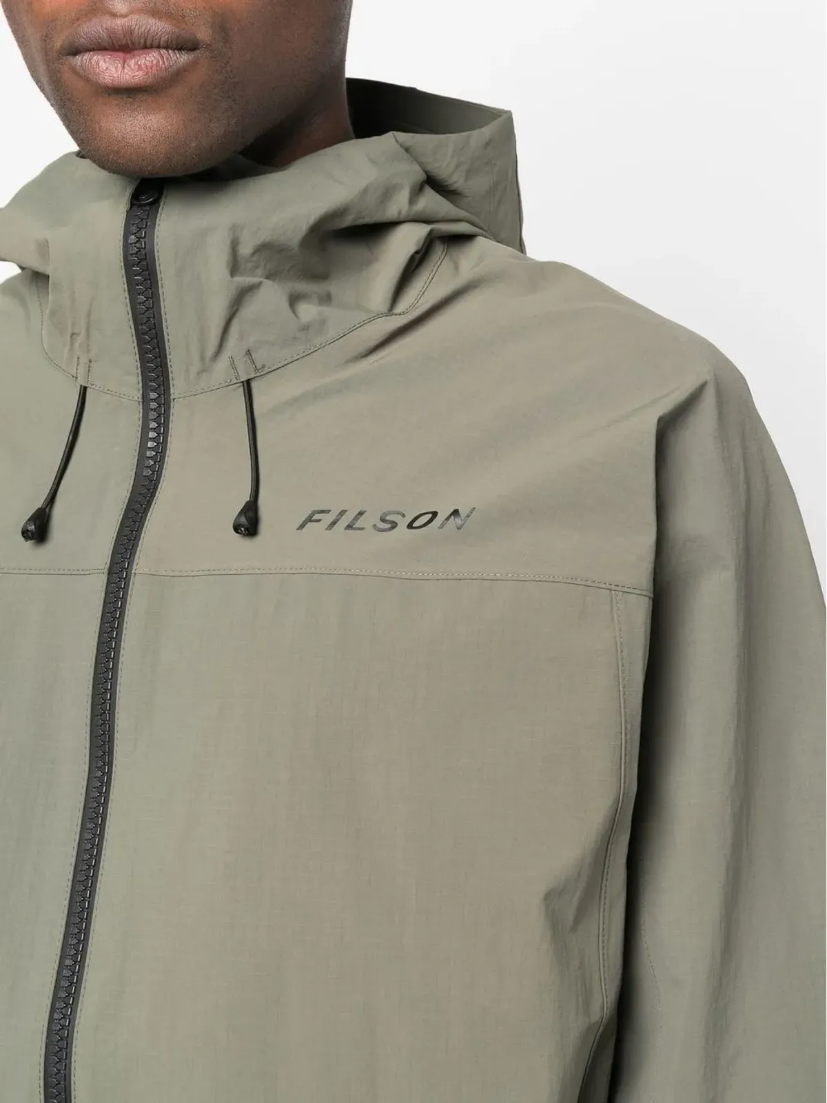 Filson スイフトウォーター ジップドフードジャケット - 画像5