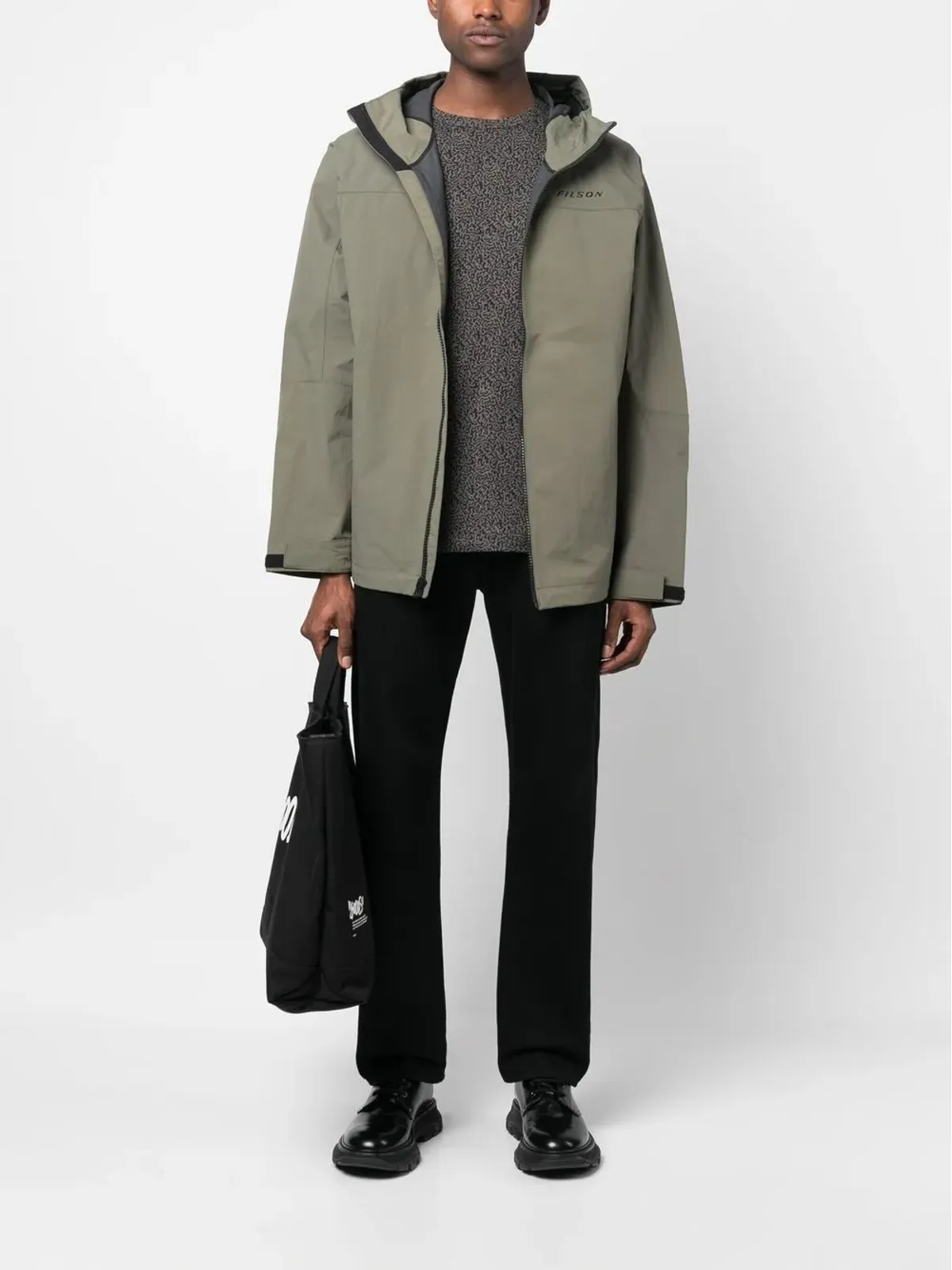 Filson スイフトウォーター ジップドフードジャケット - 画像2