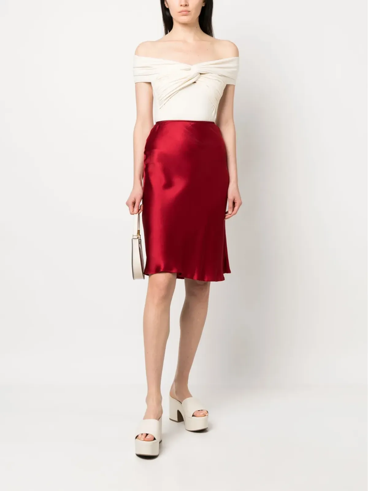 Christian Dior Pre-Owned 1990年代 バイアスカット スカート - 画像2