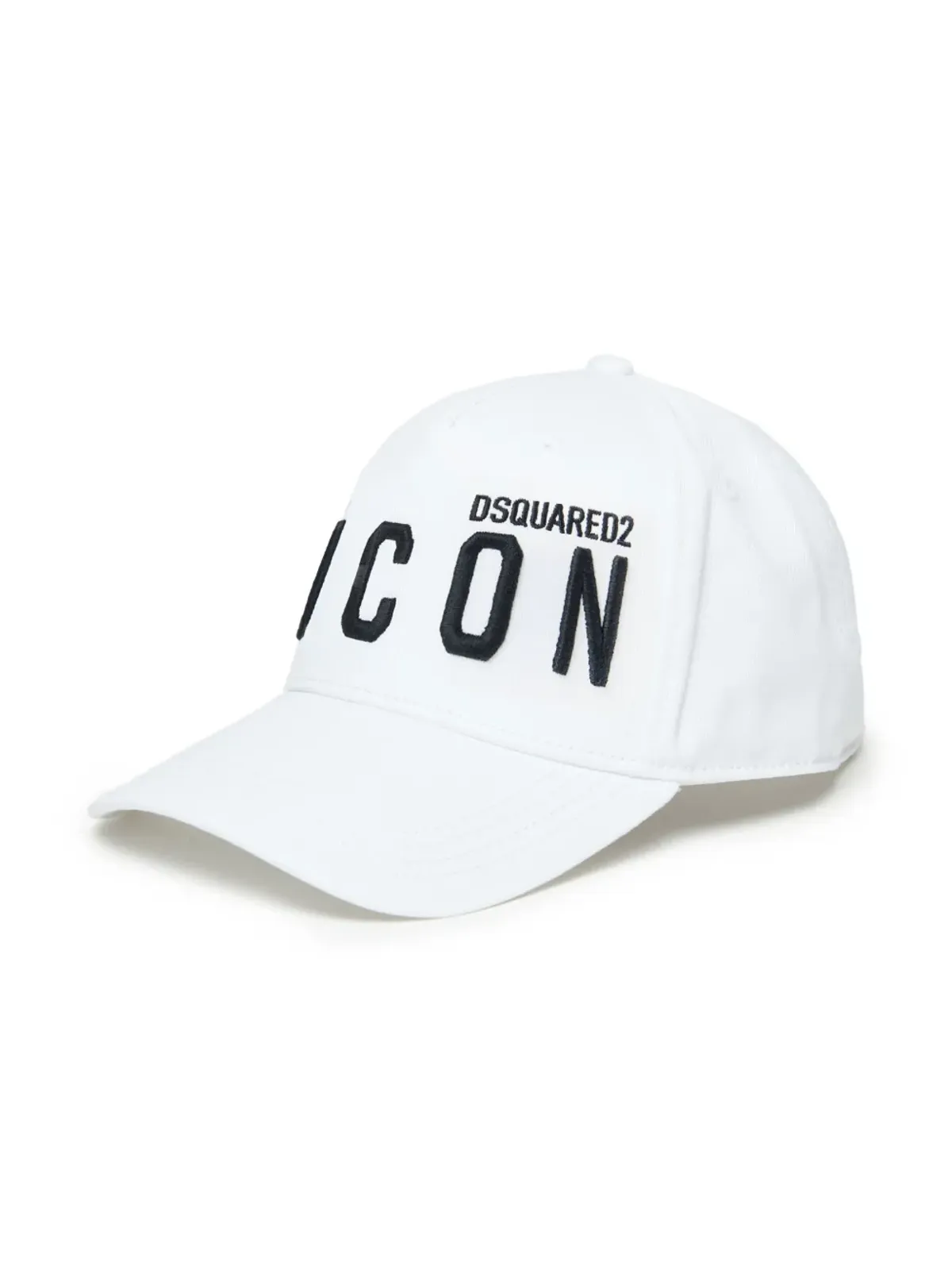 DSQUARED2 KIDS アイコンロゴ刺繍 ベースボールキャップ - White - 画像1