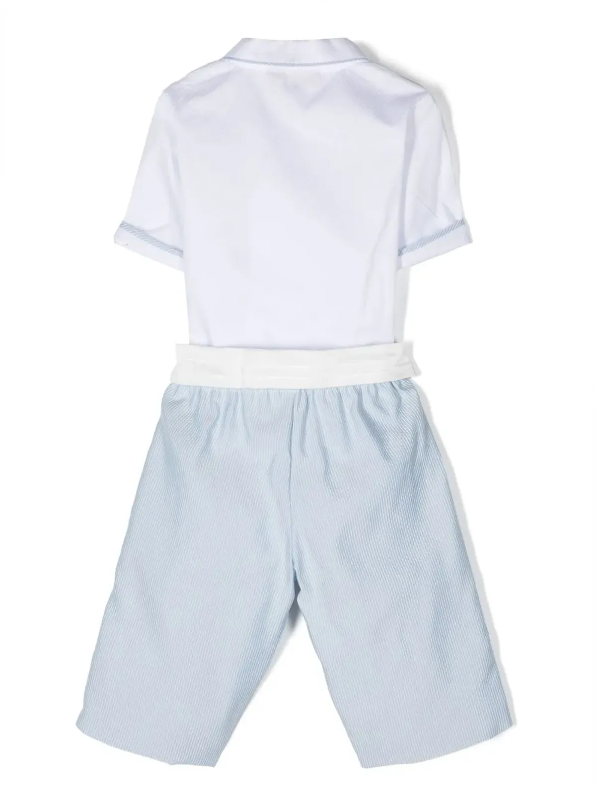 La Stupenderia コットンショートセット - White - 画像2