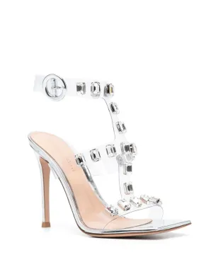 Gianvito Rossi クリスタル装飾サンダル - サムネイル2
