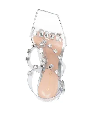 Gianvito Rossi クリスタル装飾サンダル - サムネイル4
