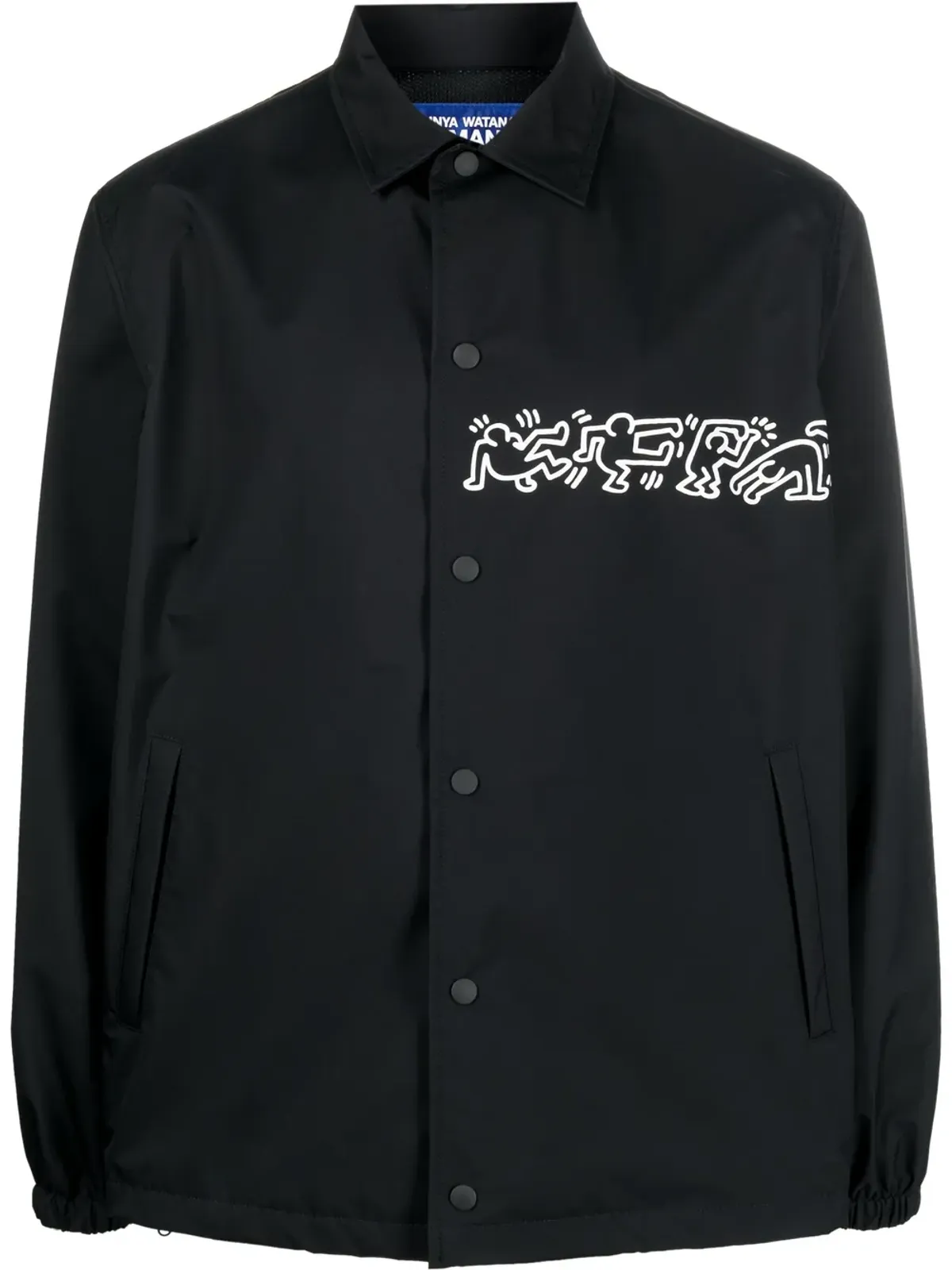 Junya Watanabe MAN キース・ハリング・プリント シャツジャケット - Black - 画像1