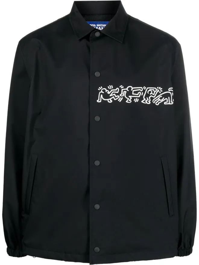 Junya Watanabe MAN Junya Watanabe MAN キース・ハリング・プリント シャツジャケット - Blackの商品画像
