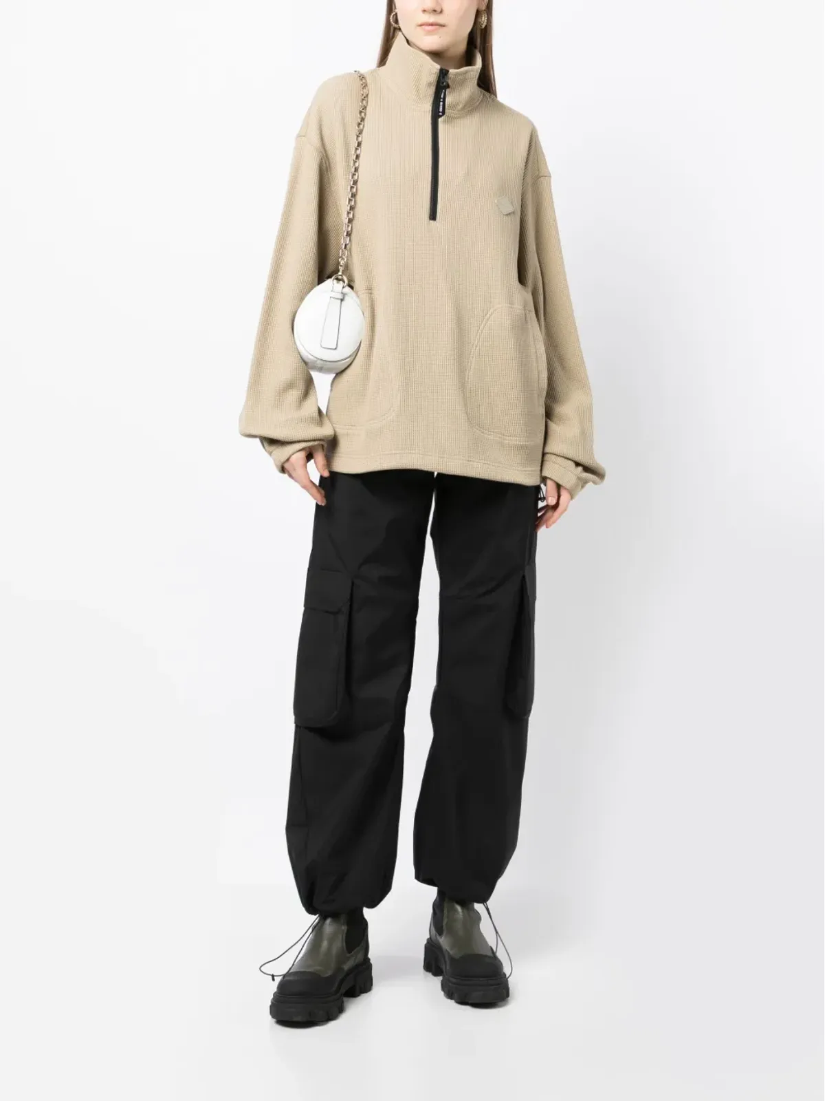 Spoonyard ワッフルエフェクト ポロシャツ - 画像3