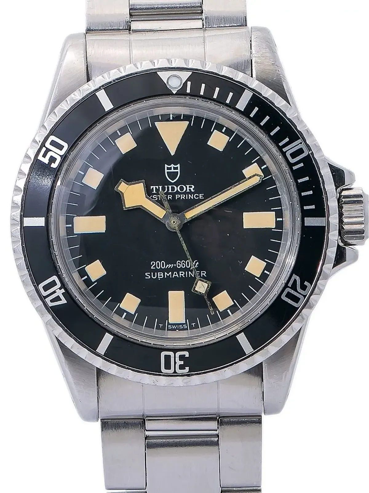 TUDOR 1968 ビンテージ Oyster Prince Submariner ブラック - 画像2