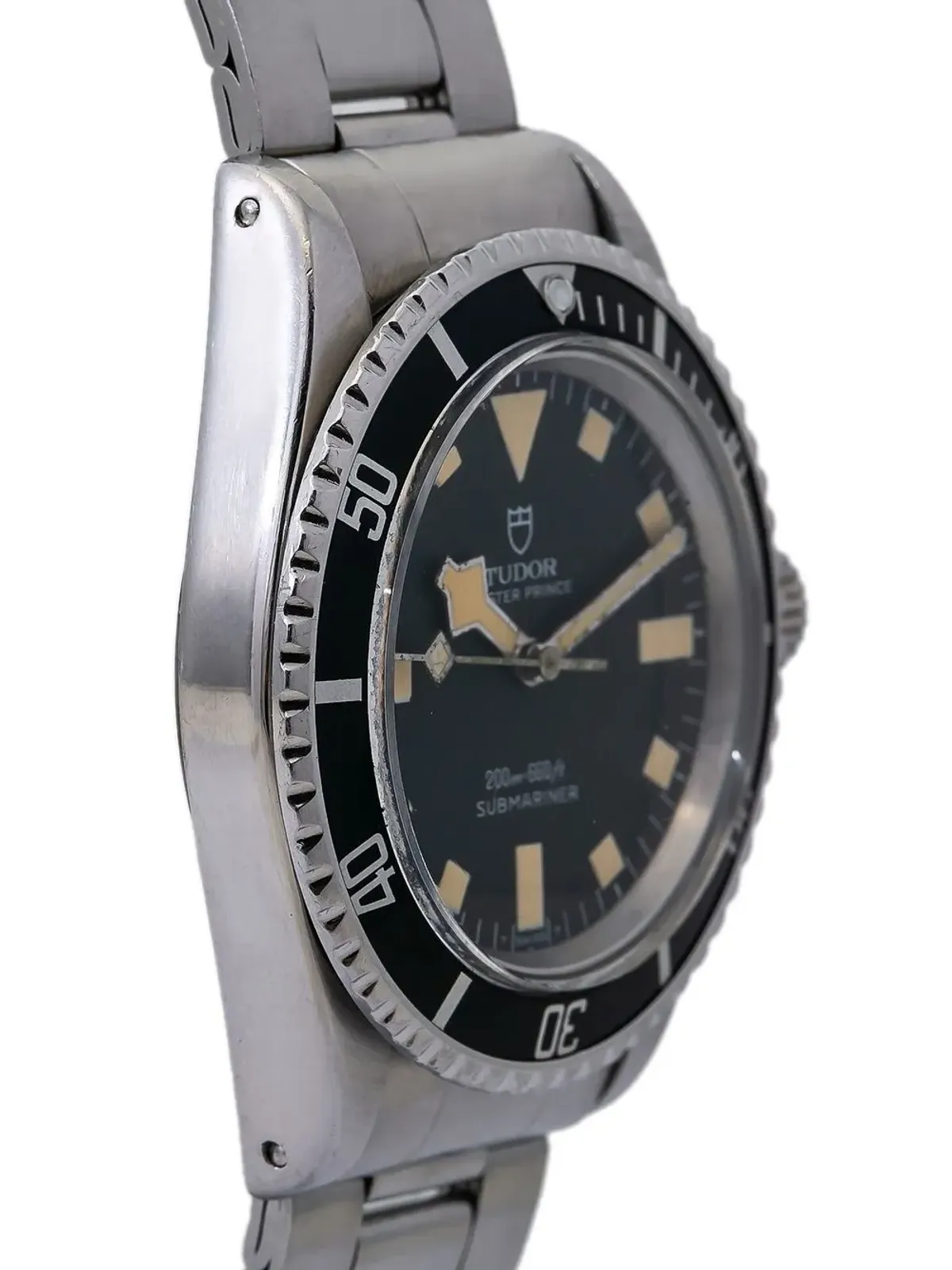 TUDOR 1968 ビンテージ Oyster Prince Submariner ブラック - 画像4