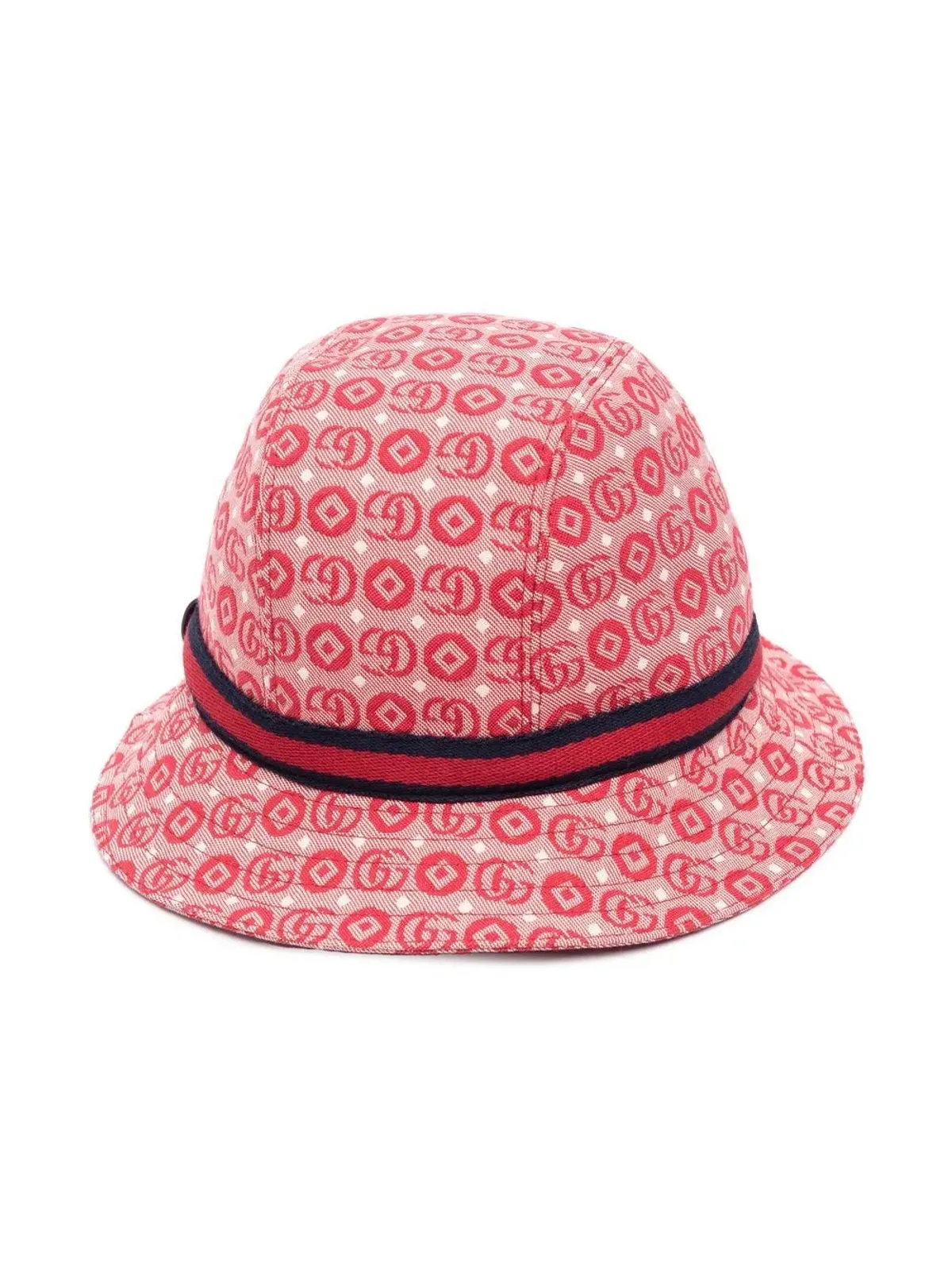 Gucci Kids ダブルG コットン帽子 - 画像1
