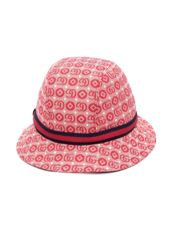 Gucci Kids Gucci Kids ダブルG コットン帽子の商品画像