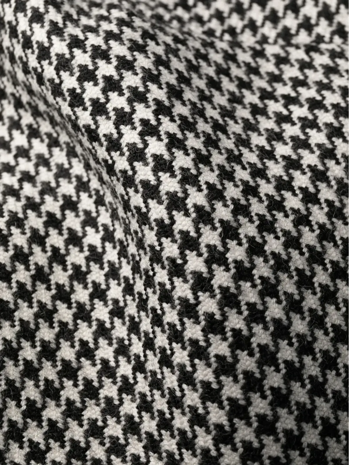 Alexander McQueen ハウンドトゥース アシンメトリーミディドレス - 画像5