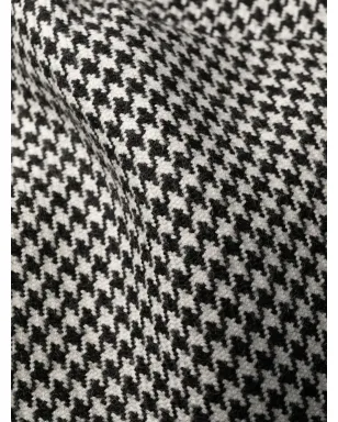 Alexander McQueen ハウンドトゥース アシンメトリーミディドレス - サムネイル5