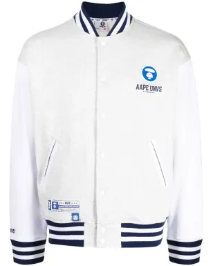 AAPE BY *A BATHING APE® ロゴプリント ボンバー ジャケット - サムネイル1