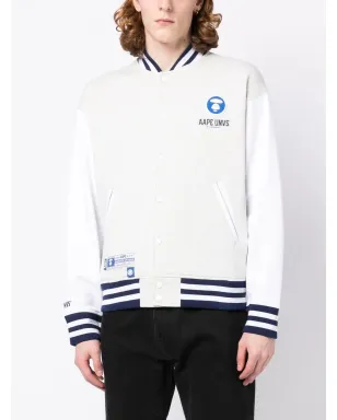 AAPE BY *A BATHING APE® ロゴプリント ボンバー ジャケット - サムネイル3