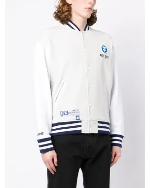 AAPE BY *A BATHING APE® ロゴプリント ボンバー ジャケット - サムネイル4