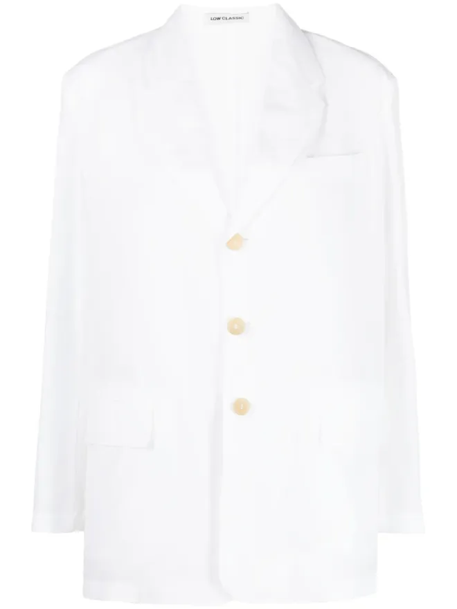LOW CLASSIC Low Classic シングルブレストボタンブレザーの商品画像
