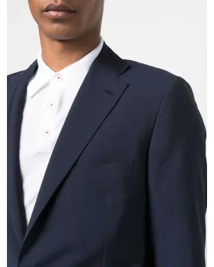 Kiton シングルブレスト テーラードスーツ ブルー - サムネイル5