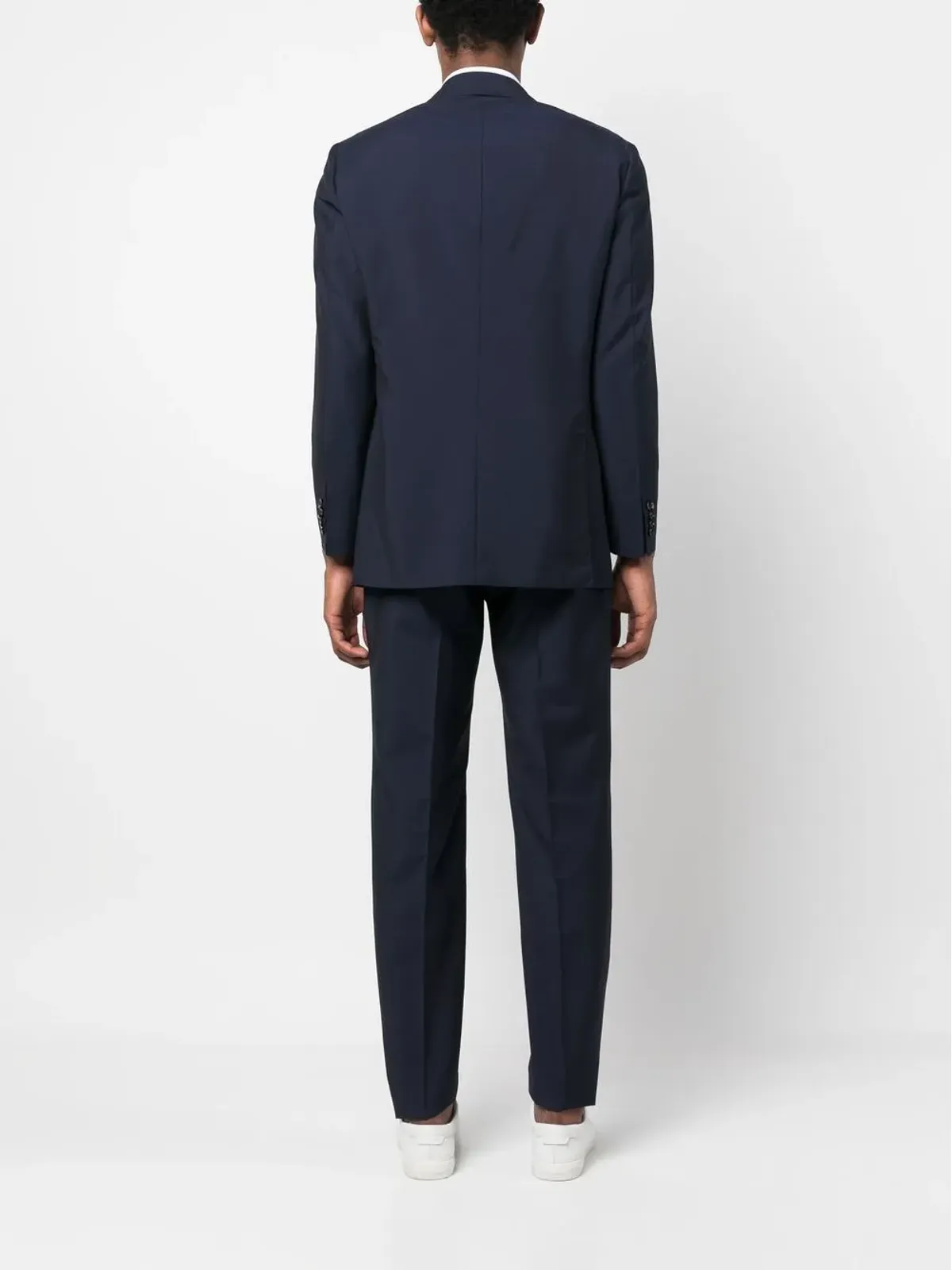 Kiton シングルブレスト テーラードスーツ ブルー - 画像4