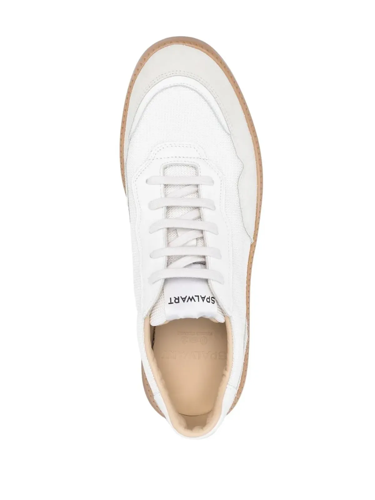 Spalwart panelled low-top sneakers - White - 画像4