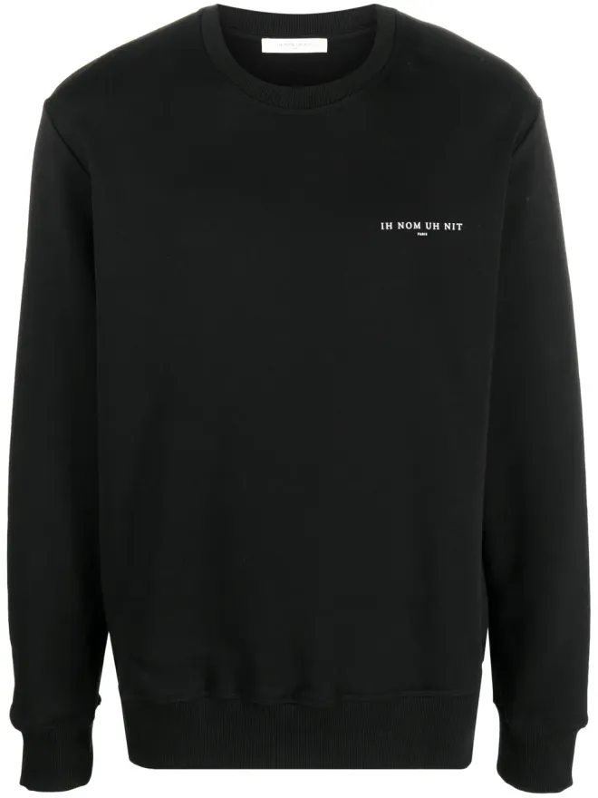 Ih Nom Uh Nit Ih Nom Uh Nit マスクプリント クルーネック スウェットシャツの商品画像