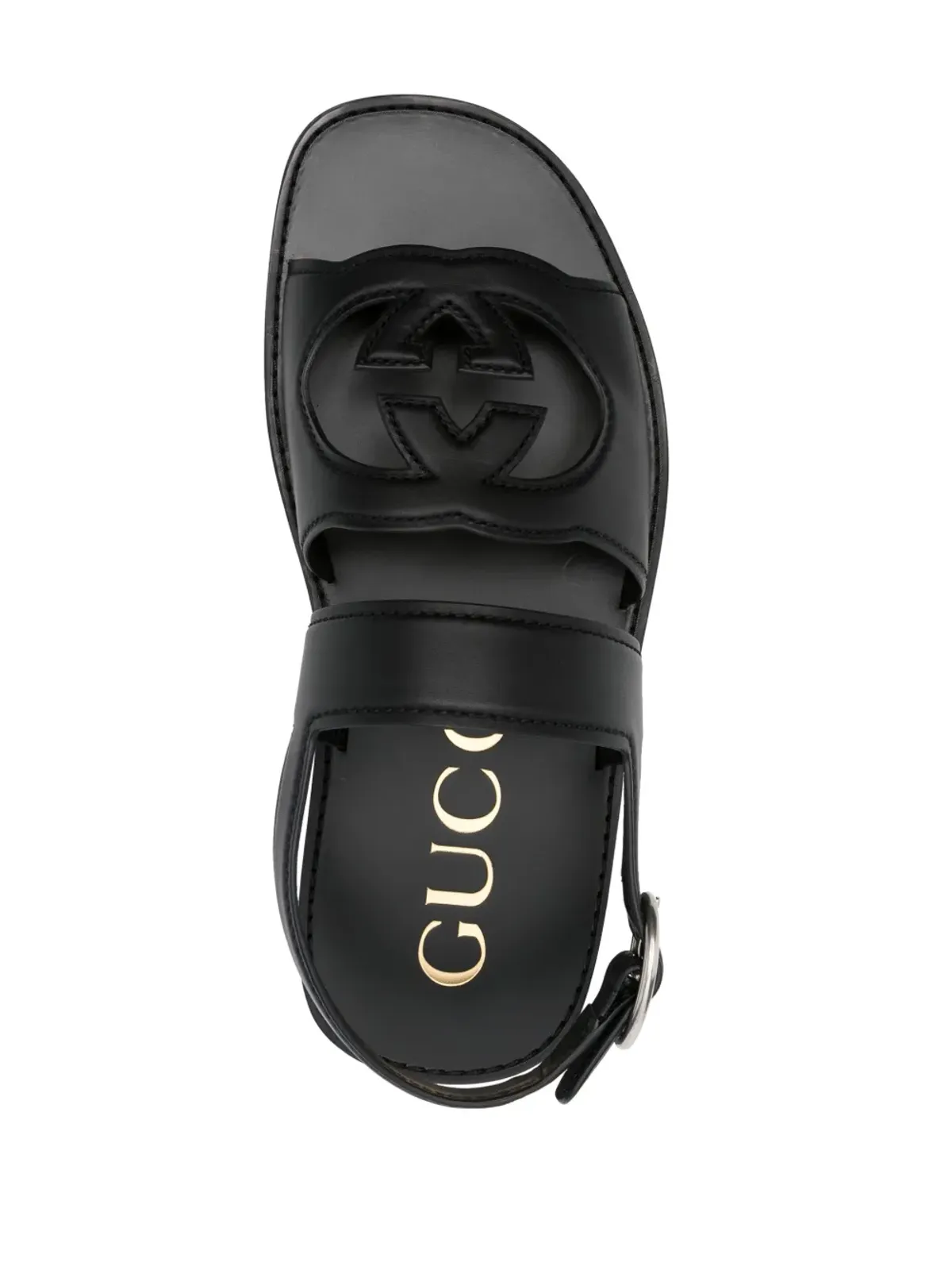 Gucci Interlocking G サンダル ブラック - 画像4