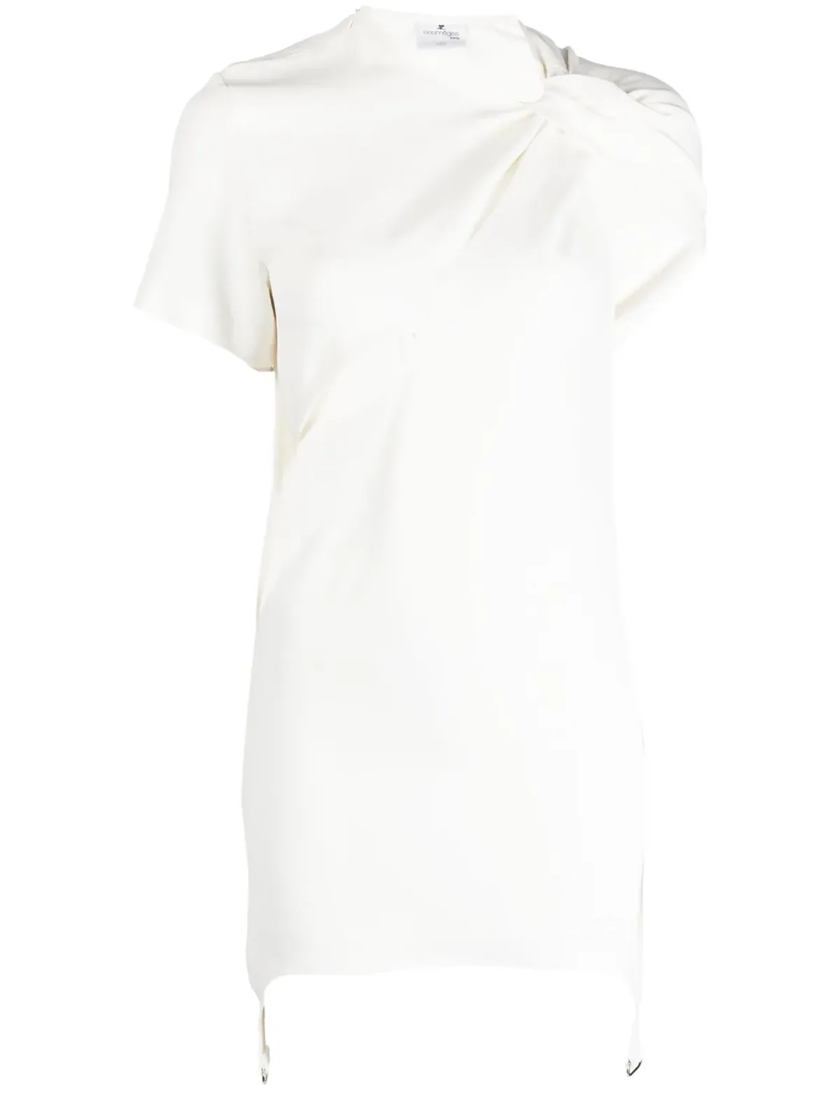 Courrèges カットアウトサスペンダー付きミニドレス - 画像1